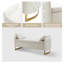 Ageet Modern Velvet Flip Top Storage Bench-1762711067