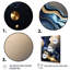 «Abstract Marble Geode Blue I», reproduction sur toile 3 pièces-87918323-87918328