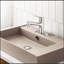 Robinet de lavabo de salle de bain avec douchette extractible, robinet de lavabo de salle de bain moderne à poignée simple avec bouchon de bonde escamotable et plaque de pont-119318279
