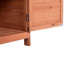 Banc de rempotage 39 po pour l'extérieur, orange avec plateau de table galvanisé, 2 tablettes et crochets latéraux, poste de travail de jardin, orange, tablettes et tablette-1888759969