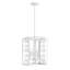 Luminaire suspendu 4 lumières Birch en blanc-2053175706