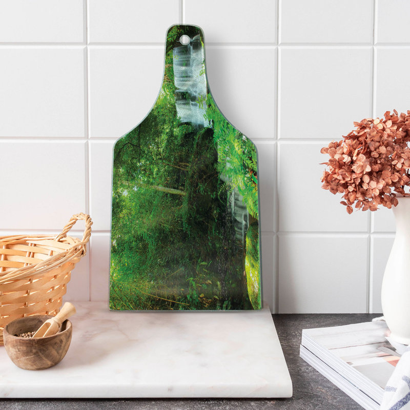 Planche à découper en verre trempé Ambesonne