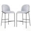 Tabouret de bar d'intérieur en métal, ensemble de 2, pour cuisines modernes et classiques-2085347770
