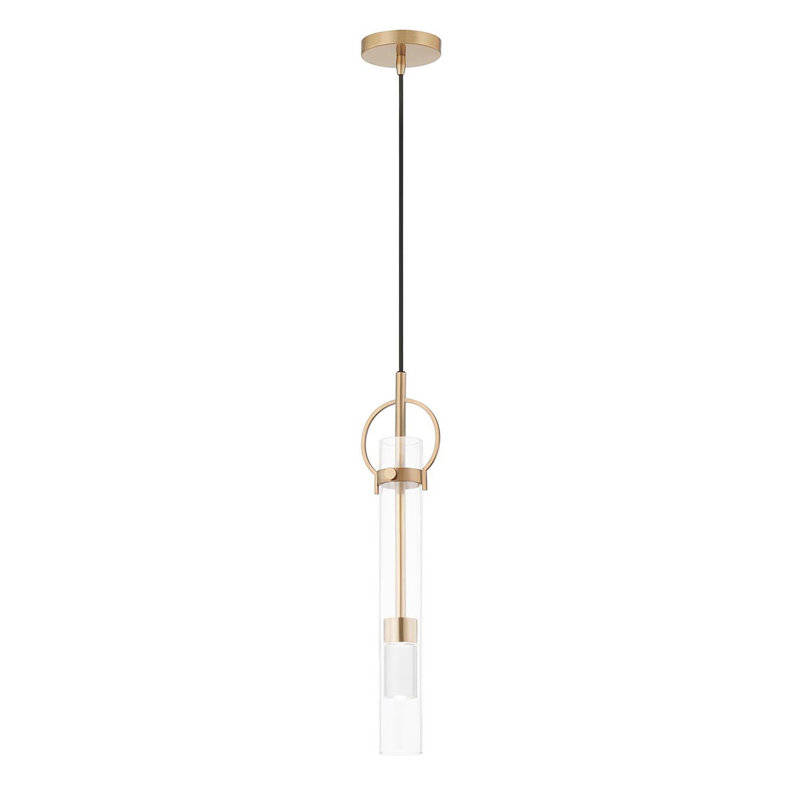 Evalyne 1 - Light LED Pendant, Matte Black