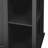 47 inch Kitchen Island with Extendable Dining Table, Rubber Wood Veneer Kitchen Table with Internal Storage Rack, Power Outlet, Kitchen island with Storage 2 Drawers 2 Cabinet, Black-1198669807