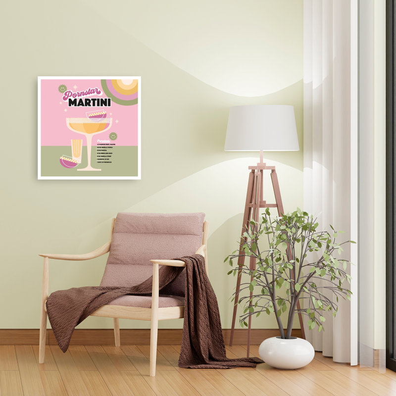«Star», art rétro, rétro, fruits abstraits, impression d'art mural, H 24 po x l 24 po