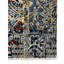 Tapis bleu en laine noué à la main Bristol-68022629