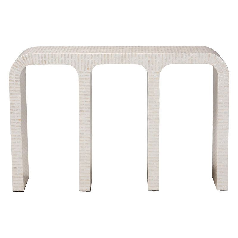 Chalina Capiz Shell Console Table