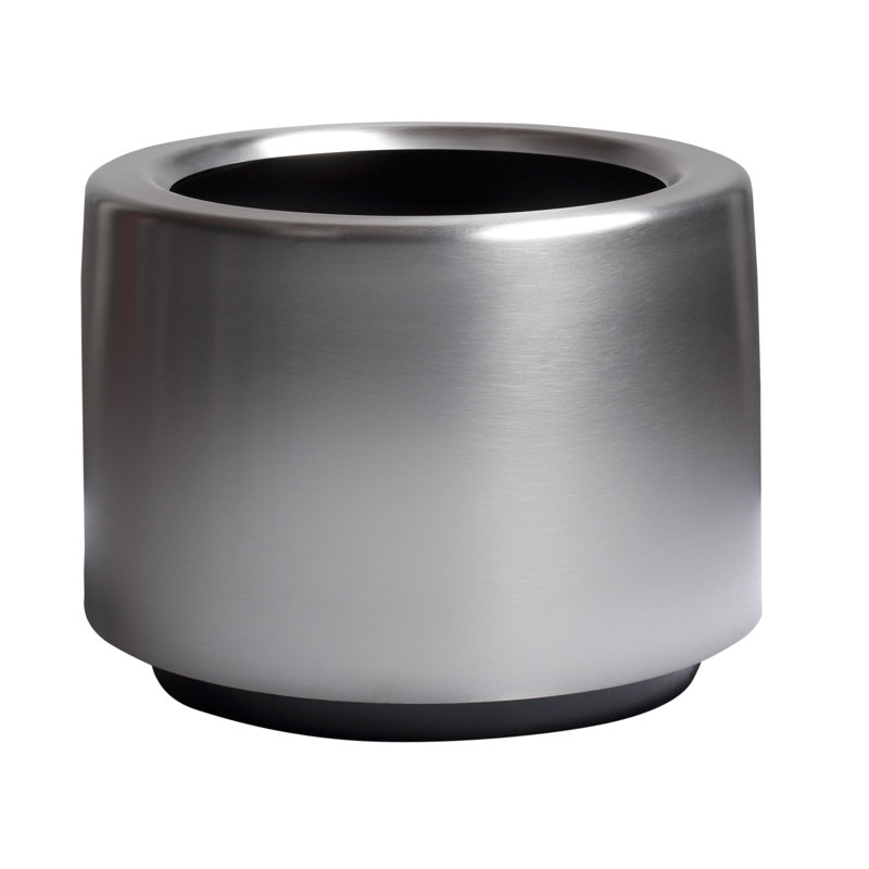 Metal Pot Planter, 40cm H x 54cm W