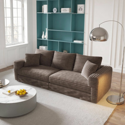 Canapé 82,7 po en velours côtelé 82,7 po