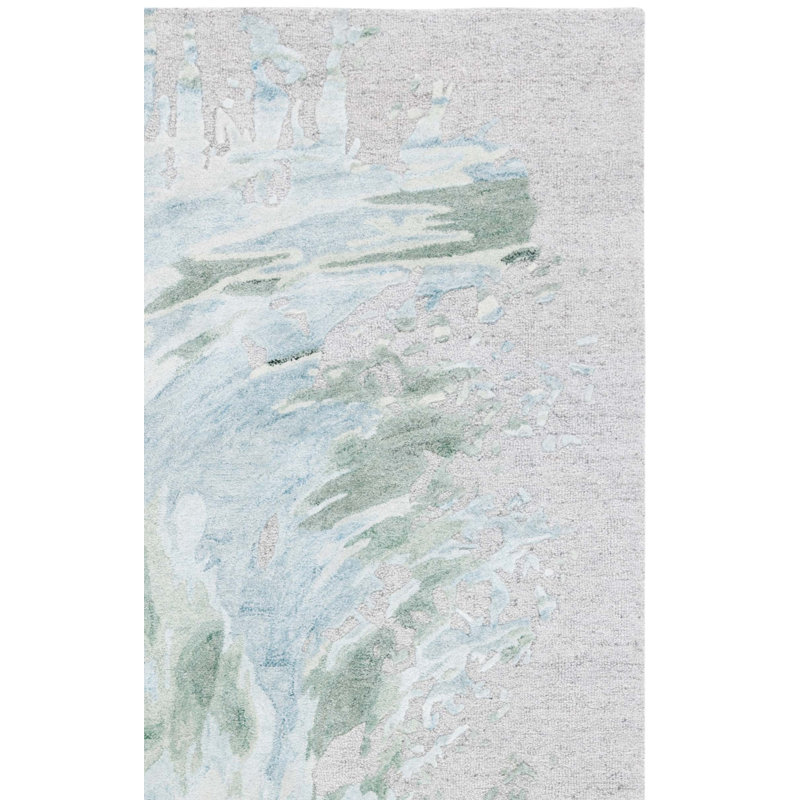 Jazzlin Hand Tufted Performance Abstract Rug, Rectangle 6' x 9'