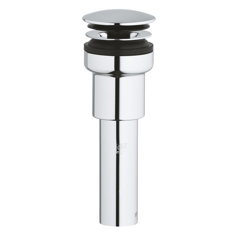 Drain de lavabo de salle de bain à vasque Vessel Touch, Chrome StarLight