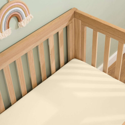 Cotton 2 - Piece Cot Bed Sheet Set