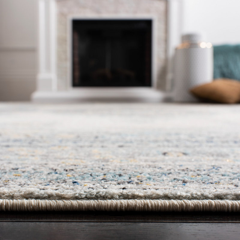 Gourdine Performance Oriental Rug, Square 6'7"