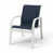 Harnais Dupioni Sapphire / blanc rivière sélectionné