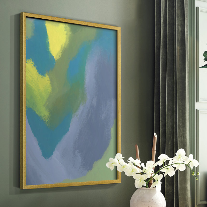 "Lost in Memories II", reproduction encadrée - bois massif, H 10 po x l 8 po