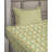 Ambesonne Tropical Sheet Set Avocado Fruits with Dots Orange and Lime Green