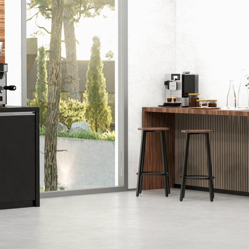 Felten Counter Stool with Metal Frame