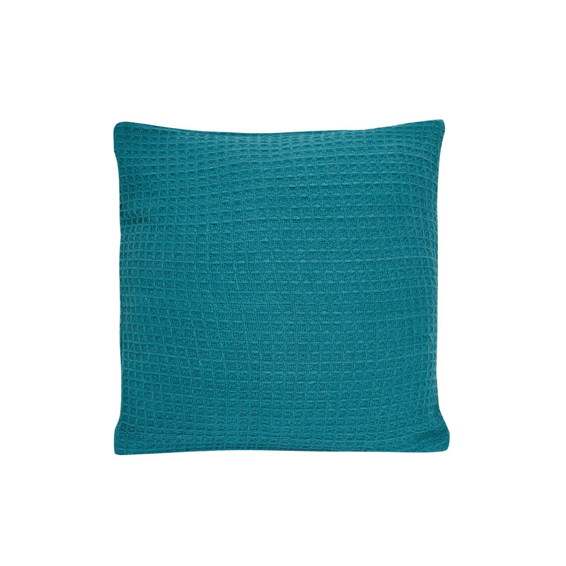 Square Cushion Cover, Blue, Square 43cm