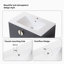 Meuble-lavabo simple avec plateau Anadia 29,90-1673850404