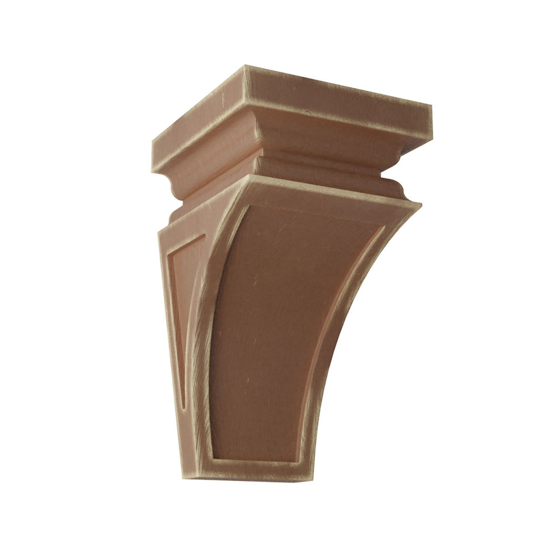 Mini Nevio Wood Vintage Decor Corbel Ekena Millwork 