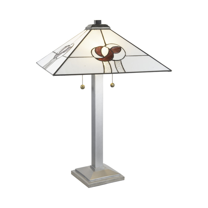 Lampe de table Tiffany Mack Rose