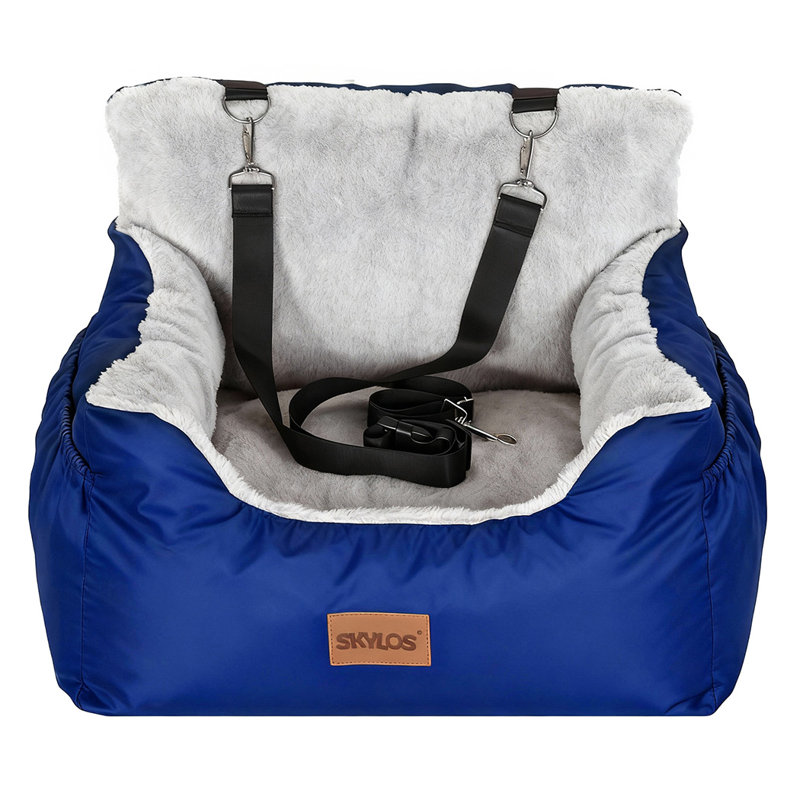 Polyester Pet Bed, Blue