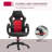 Inbox Zero Laniyah Adjustable Swiveling PC & Racing Game Chair-1778673349