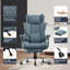 Inbox Zero Adjustable Reclining Ergonomic Faux Leather Swiveling PC & Racing Game Chair-956233380