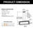 5 - Light Square/Rectangle Kitchen Island Pendant Light