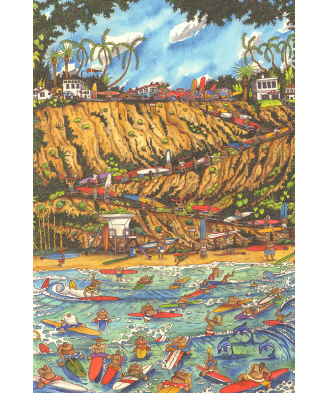 Weekend Getaway, 18" H x 12" W