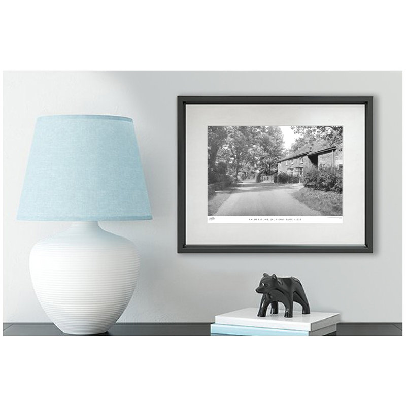 Balderstone, Jacksons Bank C1955 by Francis Frith - Single Picture Frame Print, 28cm H x 36cm W x 2.3cm D