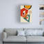 Rouleau bolichien Mid-Century 2 sur toile-95426914