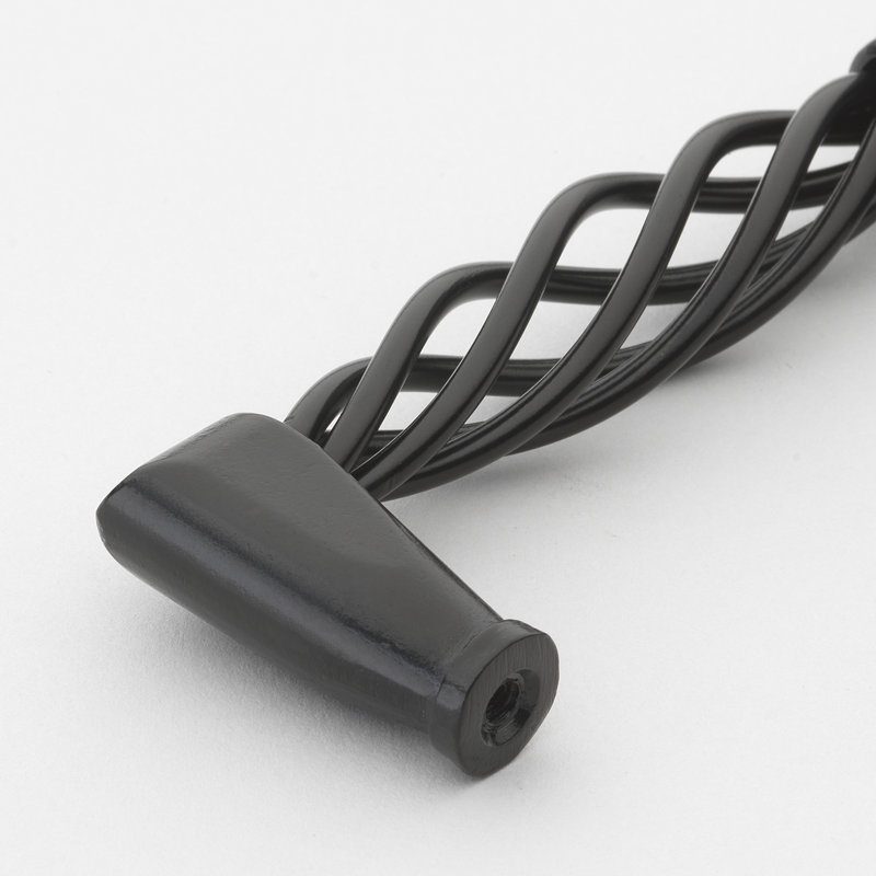 Center to Center Birdcage Pull, 3.75", Matte Black, 1