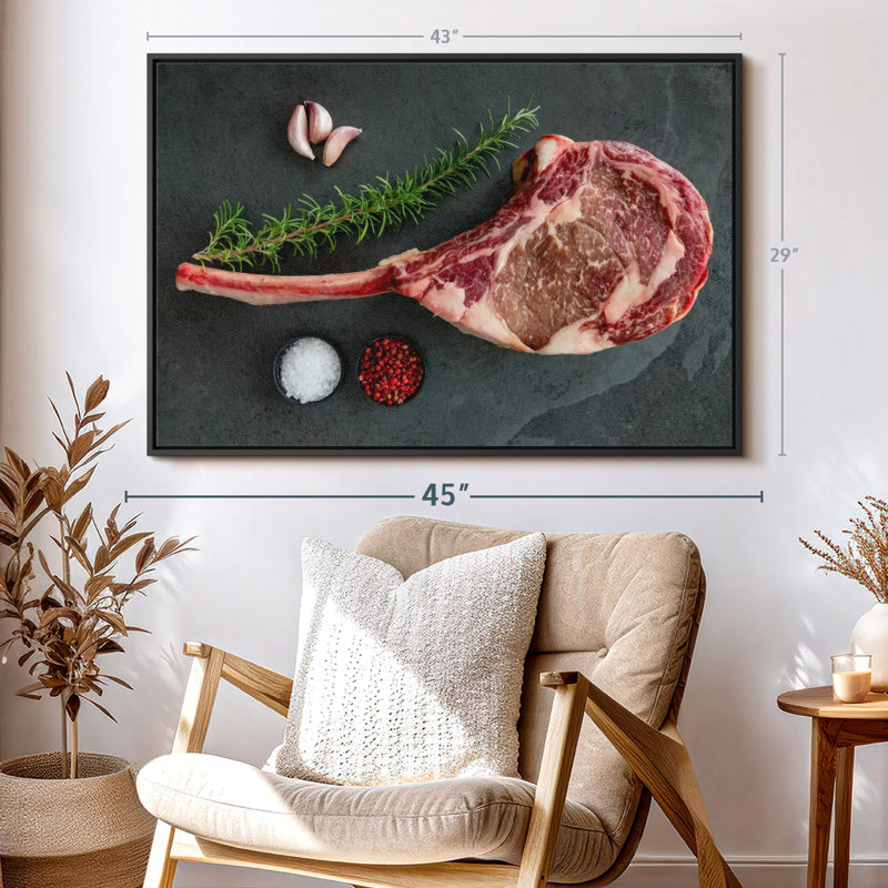 Impression sur toile Raw Tomahawk, H 29 po x l 43 po