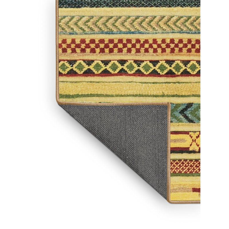 Abstract Indoor Rug, Rectangle 8' x 10'