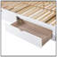 Lit de jour en bois robuste avec lit gigogne et rangement, extensible pour une utilisation polyvalente-2104275680