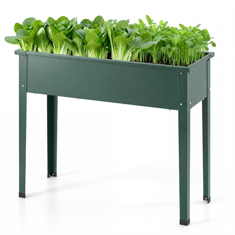 Seppi Outdoor Raised Garden Bed, 32" H x 40" W x 16" D
