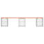 Aleida Steel Outdoor Bench-955263260-955263248