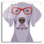 «Weimaraner Porter Hipster Glasses 1» par Furbaby Affiliates-1135796967