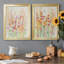 " Brilliant Floral I " 2 - Pieces Painting Print-963929124-963929121