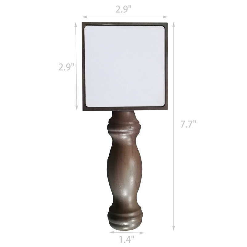 Poignée de robinet en bois Dima