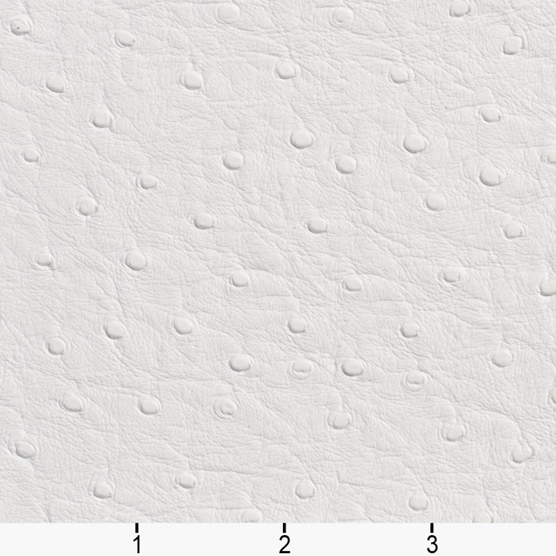 Vinyle d’extérieur autruche, Blanc
