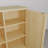 Large Capacity Single-Door Bathroom Storage Cabinet With Shelves