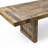 Omni 3-piece Reclaimed Pine Wood Dining Table Set-129460241