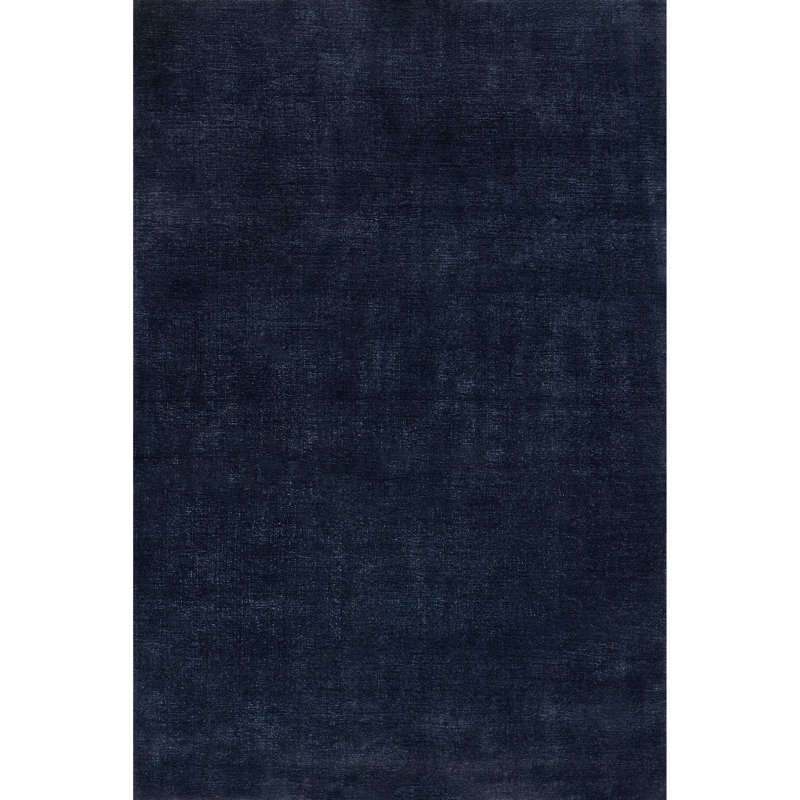 Tapis en mélange de laine moucheté Lahjar, Rectangle 4 pi x 6 pi