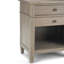Table de chevet - gris vieilli-1886757629