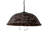 Ebner 3 - Light Mahogany Bronze Single Pendant
