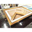 Cadre photo 18 x 24 pouces en bois massif - Cadre d'art sur toile remplaçable avec verre organique, élégante décoration murale encadrée pour le salon et la chambre à coucher-2116958720