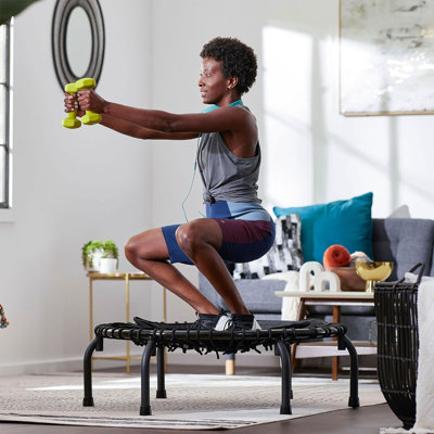Mini trampoline de remise en forme JumpSport 250 Workout pour adultes, 39 po